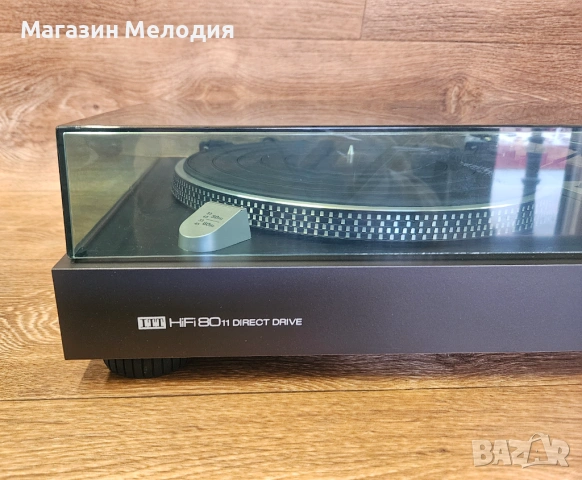ITT HiFi 8011 Direct Drive Turntable Грамофон – Немска класика / Vintage Audiophile Record Player, снимка 4 - Грамофони - 52550316