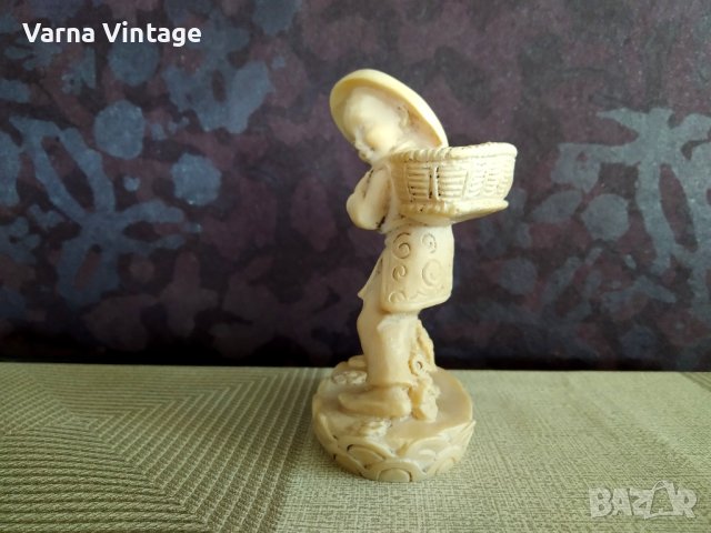 Статуетка Китайско момче., снимка 4 - Антикварни и старинни предмети - 42492388