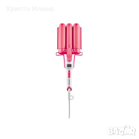 Ретро маша преса преса Маша за коса розова