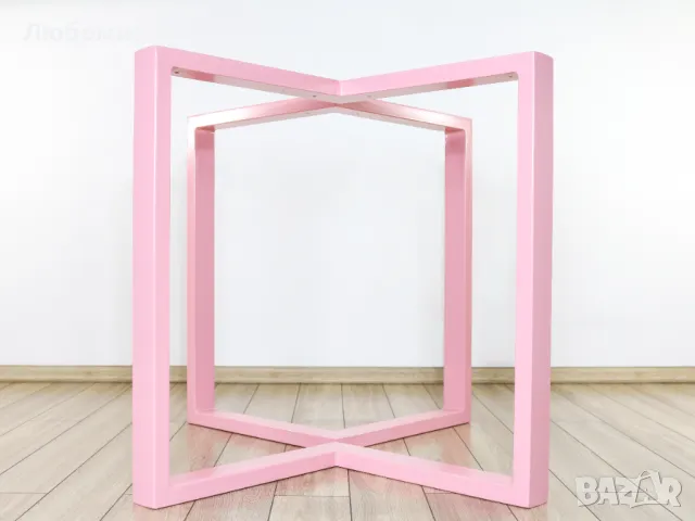 Метални крака за маса, бюро, пейка, цената е за 1бр., снимка 12 - Маси - 47690459