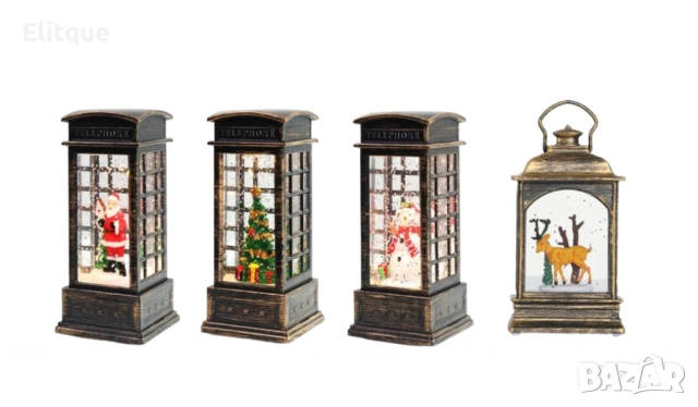 Коледна ретро декорация за празнична атмосфера, снимка 5 - Други стоки за дома - 52831187