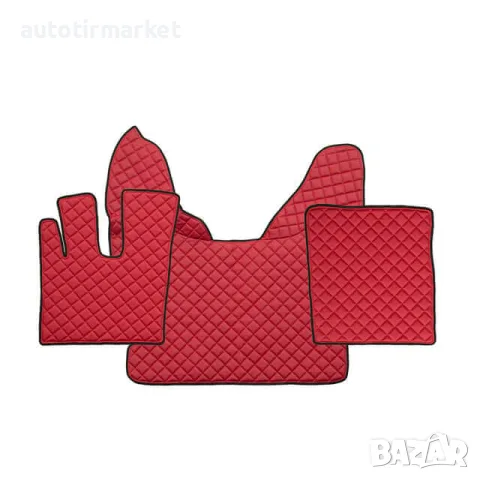 Кожени стелки за DAF xf 106 euro 6 – XF106RED, снимка 2 - Аксесоари и консумативи - 56052311