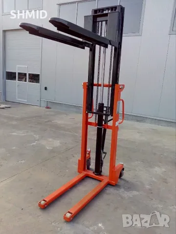Ръчен стакер 1 тон , снимка 3 - Подемници - 47691113