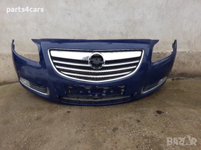 предна броня с маска решетки и халогени за опел инсигния 08 - 13 OPEL INSIGNIA инсигниа