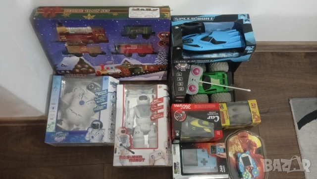 9бр детски бебешки играчки робот лодка кораб кола бъги дистанционно влак електронна игра 2, снимка 8 - Образователни игри - 53481594