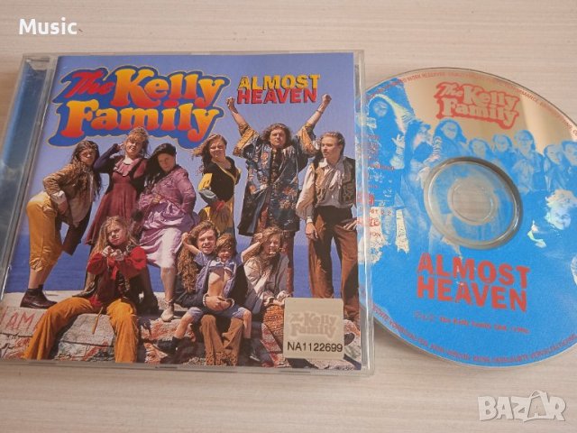 The Kelly Family ‎– Almost Heaven - оригинален диск, снимка 1 - CD дискове - 40009442