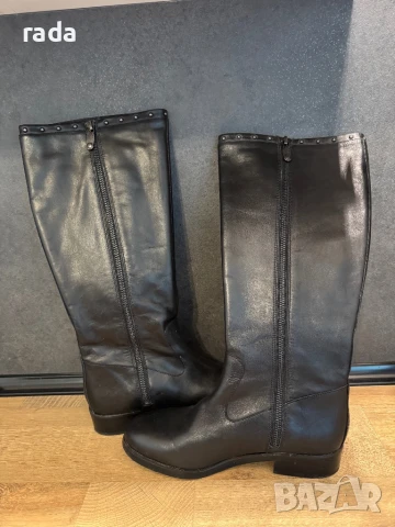 Ботуши Calvin Klein, естествена кожа, снимка 4 - Дамски ботуши - 51382803