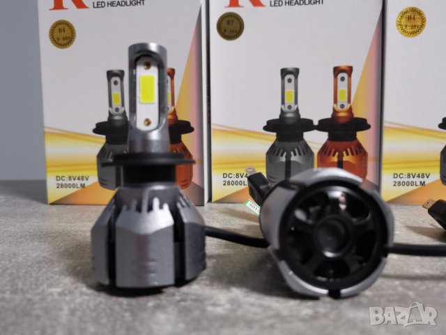 Автомобилни LED крушки Н7 и Н4, снимка 4 - Аксесоари и консумативи - 34113235