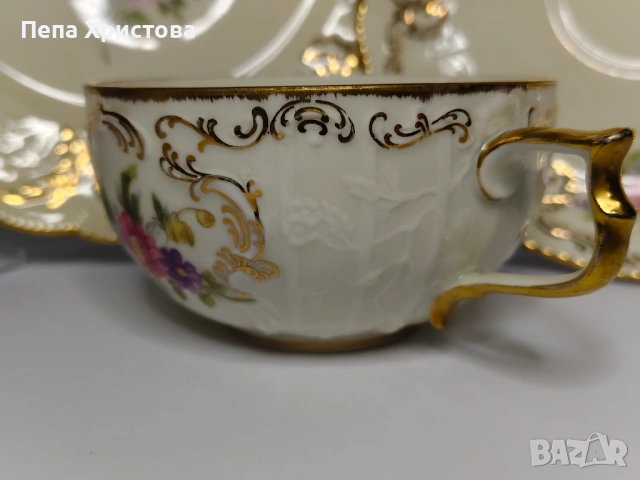 Rosenthal Sanssouci троен сет за чай, снимка 5 - Чаши - 53663640