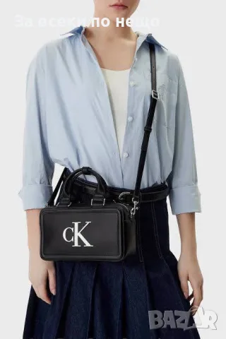 Calvin Klein Дамска Чанта С Къса И Дълга Дръжка За През Рамо Код SEM-730, снимка 7 - Чанти - 55973848