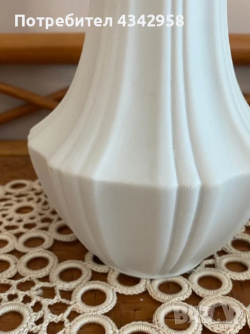 Jaeger & Co. 1949-1965г. Порцеланова ваза., снимка 3 - Антикварни и старинни предмети - 50611457