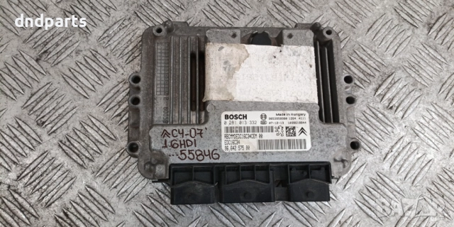 Компютър Сitroen C4 1.6HDI 2007г. 0281013332 9664257580