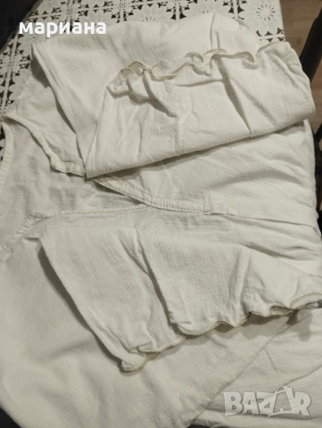 Памучна кенарена риза дамска, към носия, снимка 4 - Рокли - 52848835