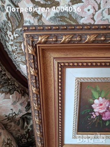 Картина, снимка 3 - Антикварни и старинни предмети - 53616021