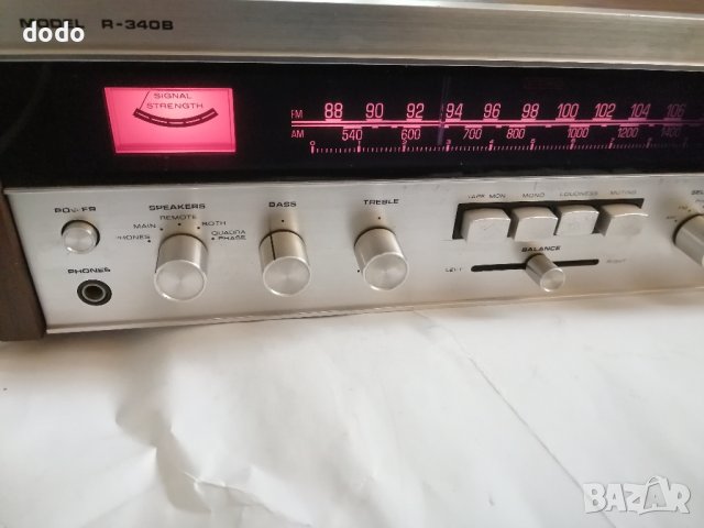 marantz superscope R 340 B , снимка 2 - Ресийвъри, усилватели, смесителни пултове - 44265388