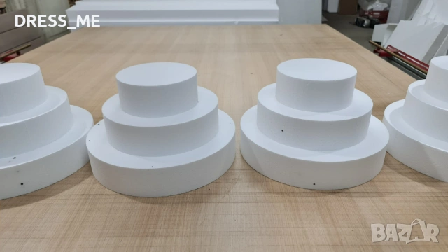 Стиропорени блатове за бутафорни торти, стиропорени кръгове