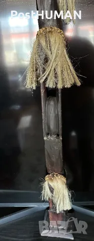 Африканска фигура - статуетка , снимка 7 - Антикварни и старинни предмети - 47384908