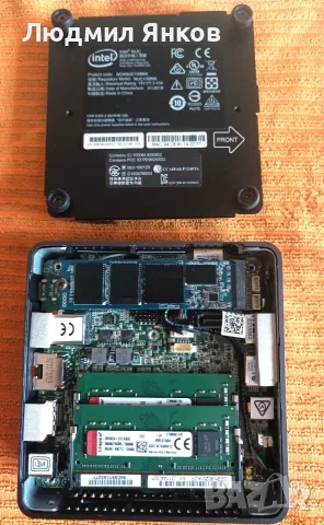 Mini PC Intel NUC i5-7260U/8 GB HyperX RAM/120GB NVMe SSD , снимка 16 - Работни компютри - 56210655