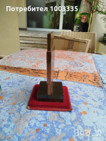 Бронзова награда на известния словенски скулптур Йоже Ерзен , снимка 4 - Колекции - 51178750