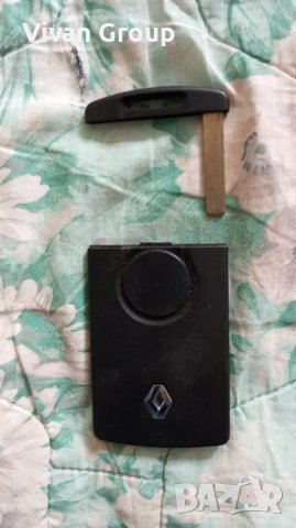 Карта ключ за автомобил Renault, снимка 4 - Части - 47887574