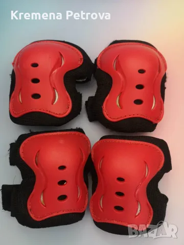 Нови HY SKATE JUNIOR детски протектори за колене и лакти за ръст 98-116 см