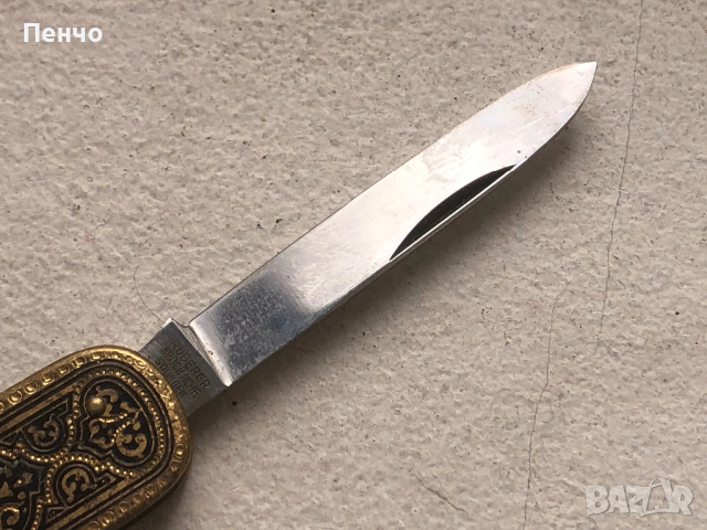 старо ножче 402 "RUDERER" SOLINGEN, снимка 8 - Ножове - 53653705