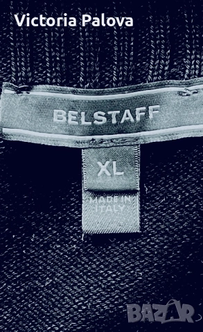 BELSTAFF черна жилетка/кардиган XL оригинал, снимка 12 - Блузи - 53586893