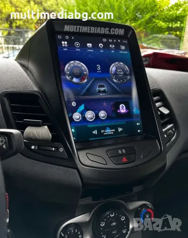 Ford Fiesta 2009 - 2016 9.7 Мултимедия Навигация Android, снимка 3 - Аксесоари и консумативи - 50070611