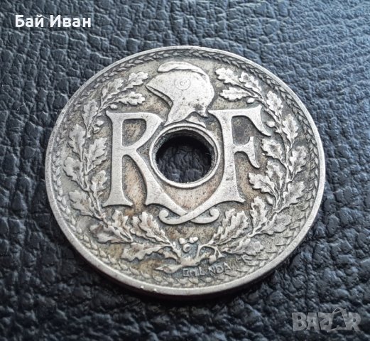 Стара монета 25 сантима 1929 г. Франция- красива !, снимка 6 - Нумизматика и бонистика - 42219448
