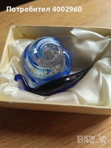 Моранско стъкло фигура , снимка 3 - Декорация за дома - 53576605