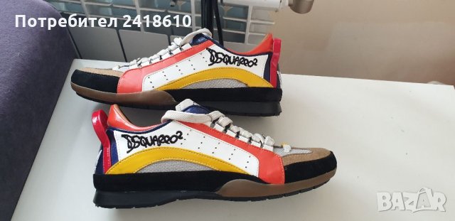 DSQUARED2 Leather Made in Italy Womens Size 37/24см ОРИГИНАЛ!, снимка 5 - Кецове - 35979378