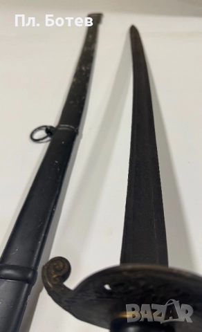 Стар бойна сабя, снимка 2 - Антикварни и старинни предмети - 52816454