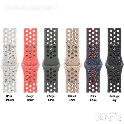 Силиконова каишка Apple Watch Ultra – 49mm, 45, 44, 42 Midnight Sky