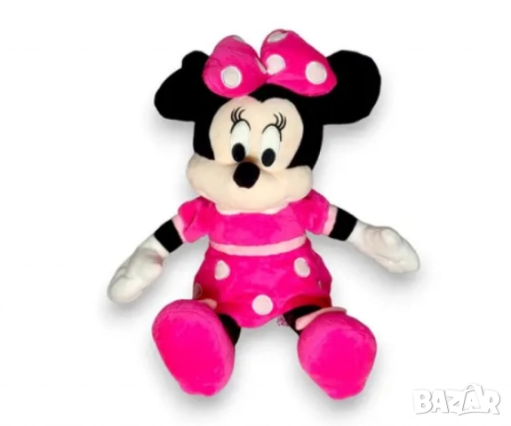 Големи плюшени Мики и Мини Маус – 50 см усмивки и прегръдки, снимка 3 - Плюшени играчки - 51076817