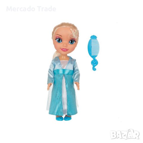 Кукла принцеса Mercado Trade, Със синя рокля, снимка 2 - Кукли - 29987981