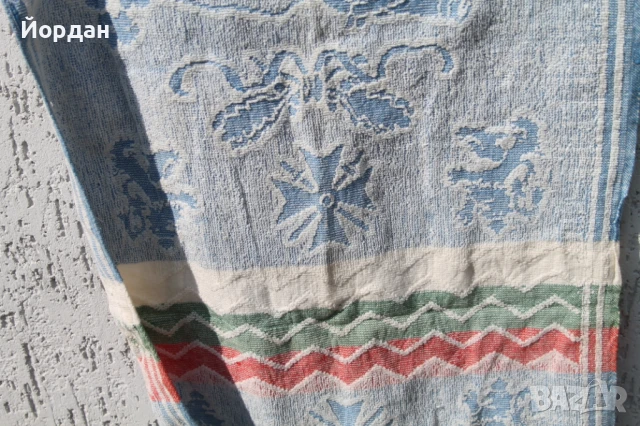 Стара офицерска хавлиена кърпа ''Царство България'', снимка 4 - Антикварни и старинни предмети - 50474602