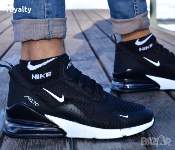 Мъжки Маратонки Nike Air Max 270 Winter цвят: чрно-бяло