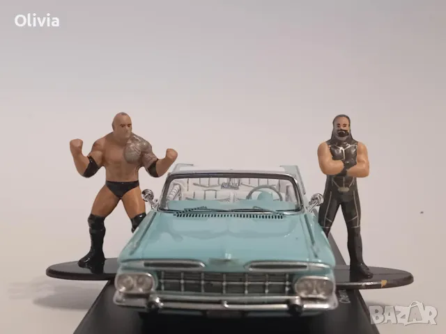 1:43 figure WWE, The Rock diorama JADA фигурки за диорама, снимка 11 - Колекции - 49531795