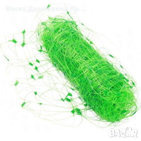 Мрежа за увивни растения и зеленчуци 1.2х20 м, Око 15х17 см , снимка 12 - Други стоки за дома - 53815230