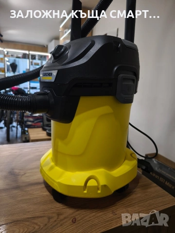 прахосмукачка karcher kwd3 1000w, снимка 2 - Прахосмукачки - 53442437