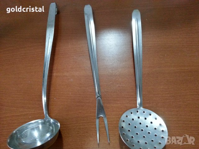  стари български прибори за готвене сервиране алпака 