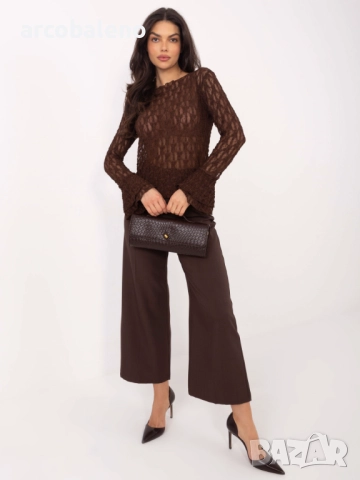 Дамска блуза с разкроени ръкави, 4цвята , снимка 12 - Блузи с дълъг ръкав и пуловери - 52856360