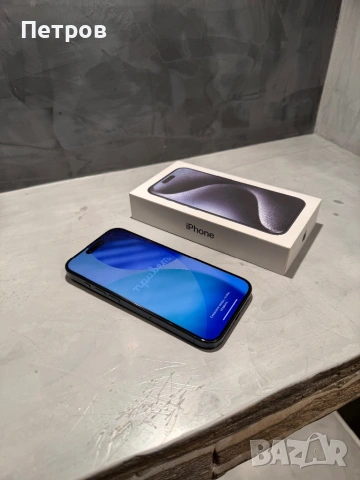 99% battery! КАТО ЧИСТО НОВ Iphone 15 Pro + гаранция, снимка 12 - Apple iPhone - 53058700