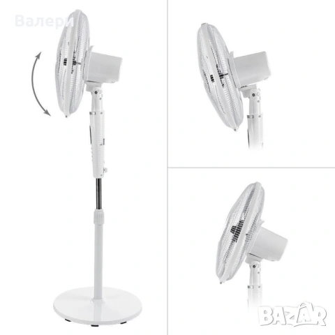 Вентилатор 16'' Diplomat с дист. управление, таймер, снимка 3 - Вентилатори - 53206054