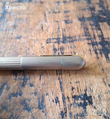 химикалка Lamy Persona twist титаниева с позлатени части, снимка 9 - Други ценни предмети - 36472539