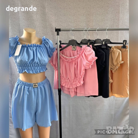 ❌ликвидация❌ Дамски летен сет от две части