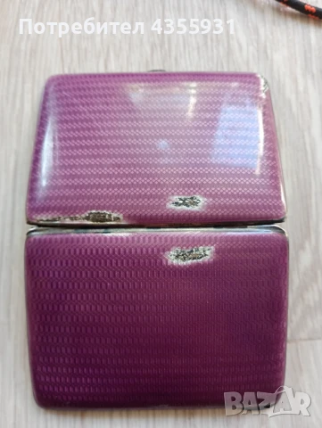 старинна сребърна табекера Старо сребро 935 стара табакера , снимка 6 - Антикварни и старинни предмети - 50674802