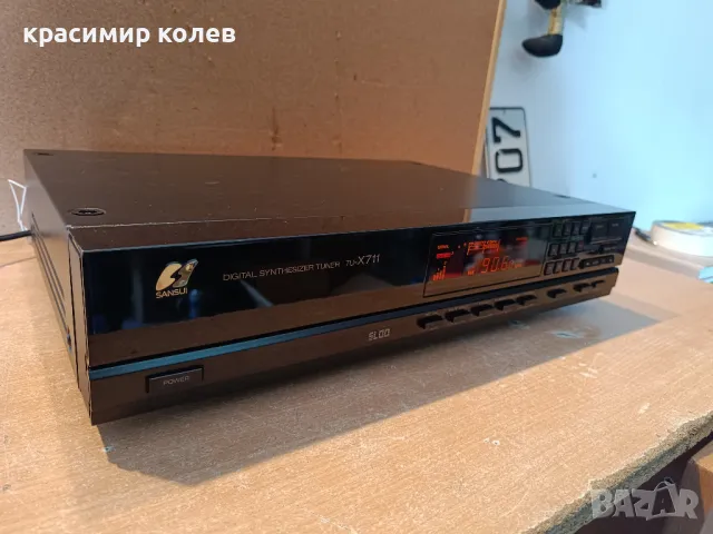 тунер "SANSUI TU-X711", снимка 5 - Ресийвъри, усилватели, смесителни пултове - 50110776