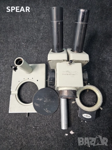 Микроскоп руски съветски МБС-9, снимка 13 - Други инструменти - 52377411