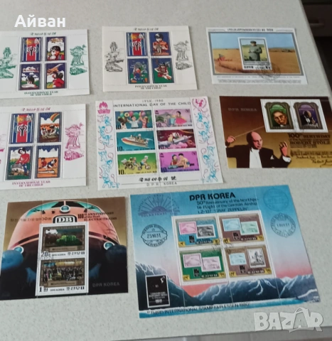 Пощенски блокове , снимка 2 - Филателия - 53023326